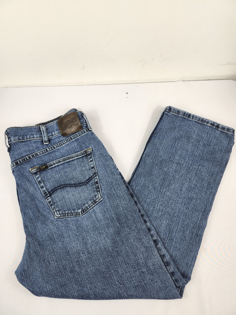 Lee Premium Select Regular Fit Men’s 38x29 Jeans Med Wash Blue Denim